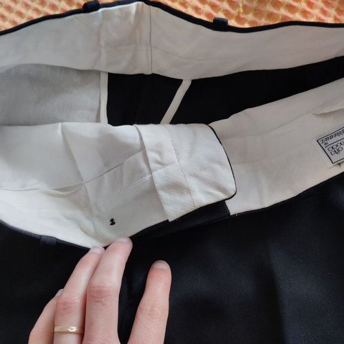 Black fabric formal pants like new, size small xsmall