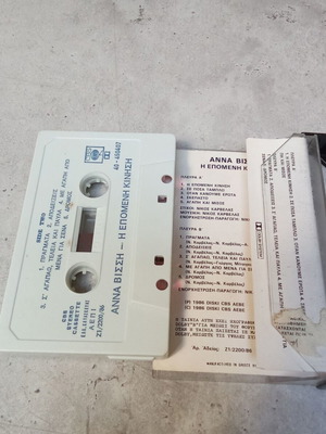 РЯДКА АУДИО КАСЕТА ЗА ПРОДАЖБА АННА ВИСИ ТЕХНИКАТА АУДИО КАСЕТА 1980-те