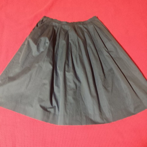Midi skirt like new, poplin, blue, size M 38 10