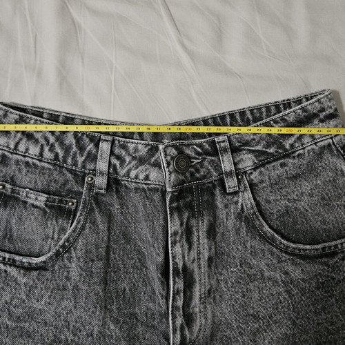 American Vintage gray denim bermuda shorts size M like new