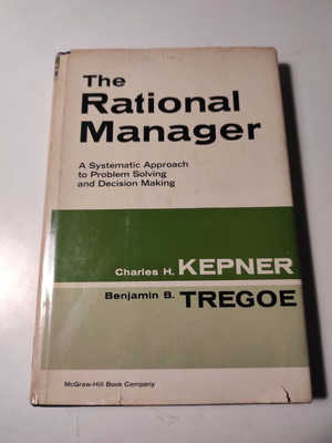 The Rational Manager hardcover book like new