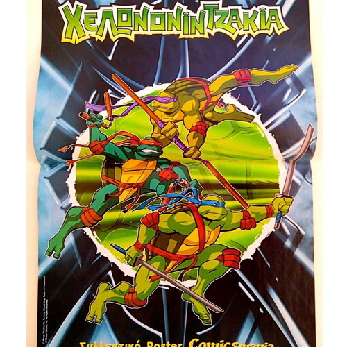 Teenage Mutant Ninja Turtles collectible poster like new