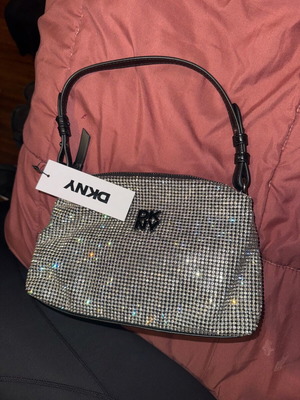 DKNY shoulder bag new, black and white