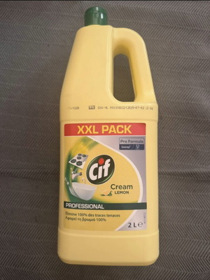 Jif cleaning cream 2L lemon scent