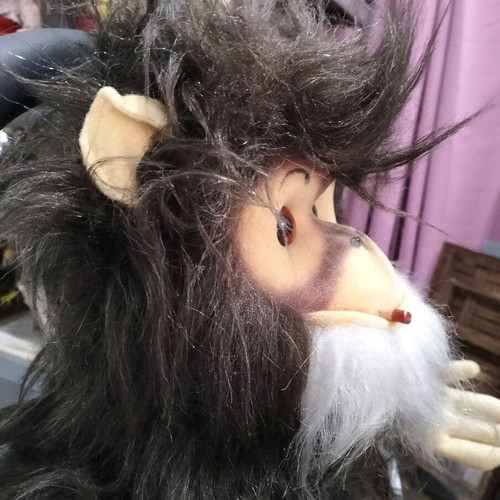 Vintage plush smoking monkey like new