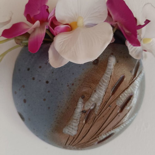 Handmade wall vase from France like new