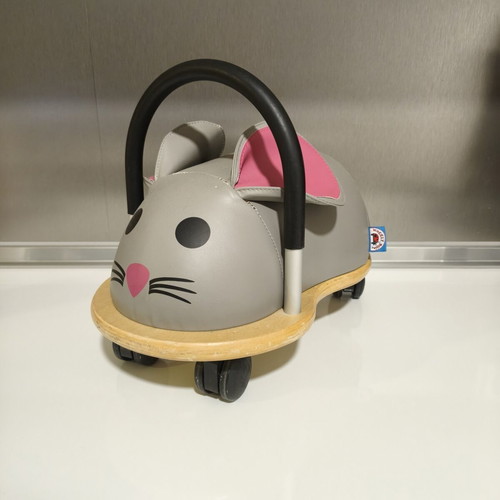 Wheely Bug Mouse wooden ride-on toy for children