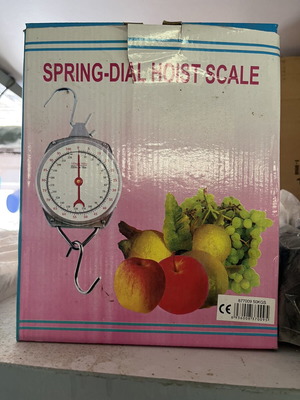 Spring-Dial Hoist Scale new