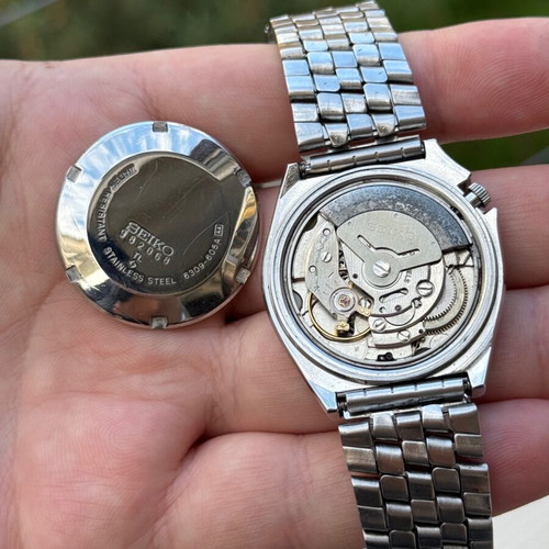 Seiko 5 Sports men's watch used, stainless steel, automatic