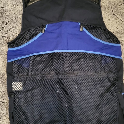Beretta shooting vest new, blue and black XXL size