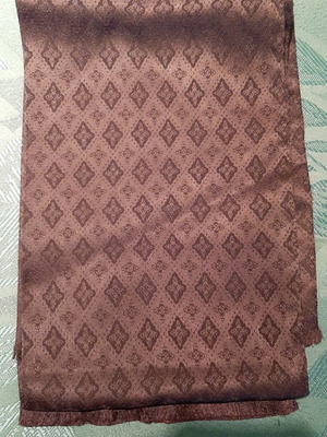 Men's black scarf used