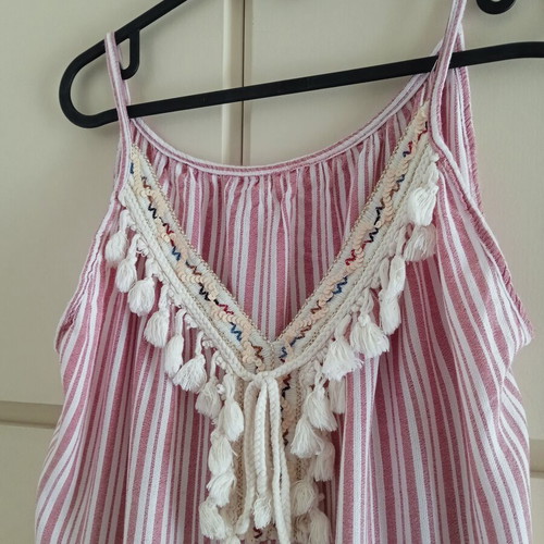 Boho top small like new, multicolor