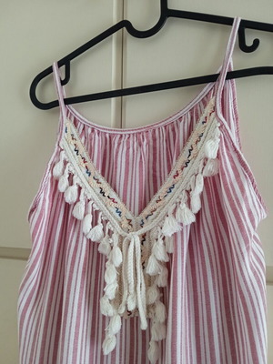 Boho top small like new, multicolor