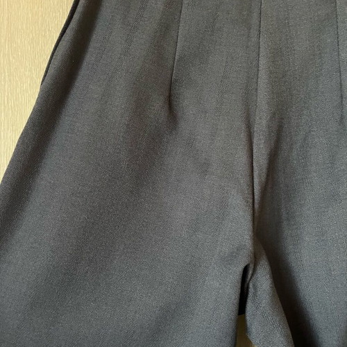 High-waisted gray pants XXS used with zipper
