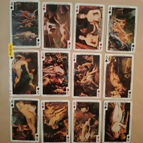 Playing Cards The Nude in Art Fournier like new