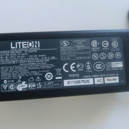 Liteon charger used
