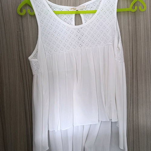 JusTop summer blouse new, white, airy