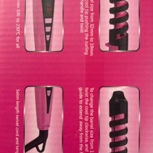 Kemei Hair Curler with Digital Display and 14 Temperature Settings