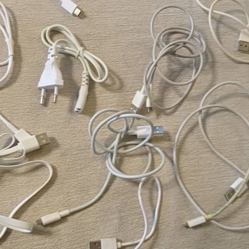 Cables used, pack of 6 pieces