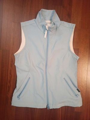 Porsche women's sleeveless jacket used, blue, size S