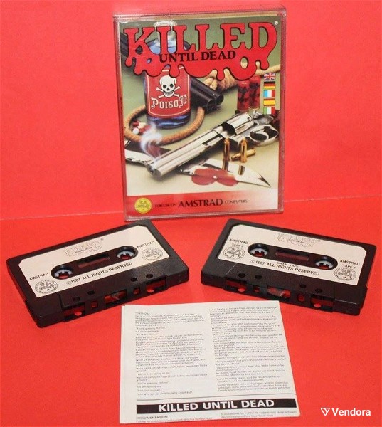  Amstrad CPC, Killed Until Dead US Gold (1987) se poli kali katastasi. (den echi gini test) timi 15 evro