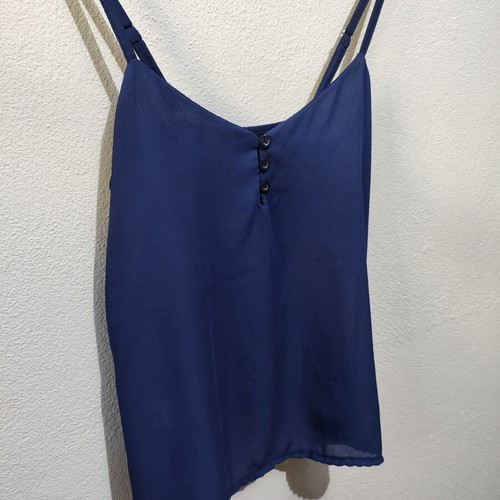 Coocu women's blue top medium like new