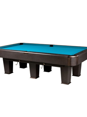 American billiard table, used, disassembled with accessories