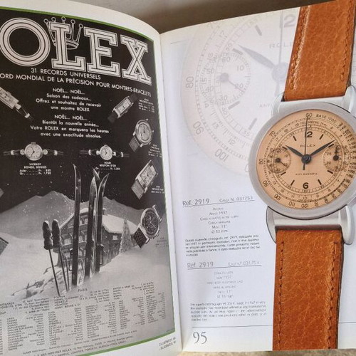 Rolex catalog large book like new in Italian and English