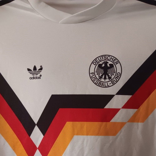 Authentic West Germany World Cup 1990 long sleeve jersey used