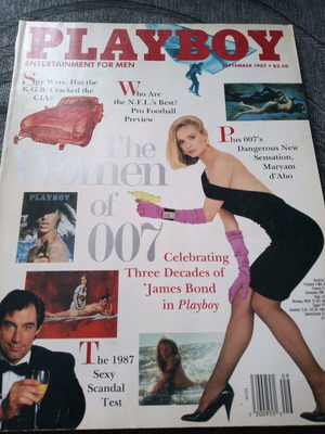 Playboy Σεπτεμβρίου 1987 μεταχειρισμένο, αμερικανική έκδοση