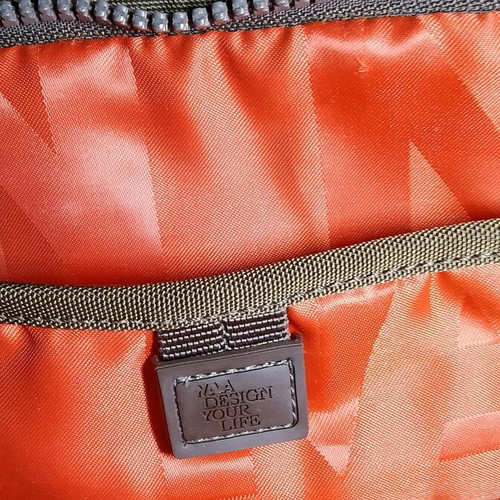 Backbag Nava Design khaki backpack with 3 compartments like new