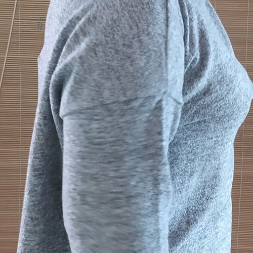 Women's turtleneck shirt gray like new, size L