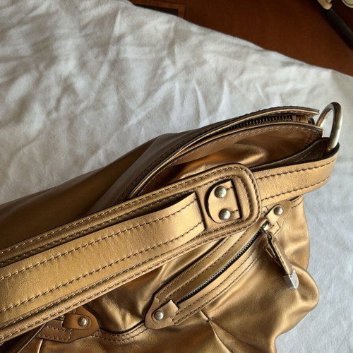 DKNY Hobo shoulder bag new, metallic gold