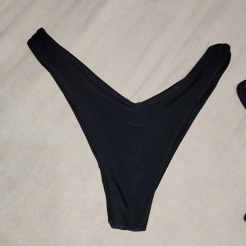 Bikini set like new, black, size S/M, pack of two