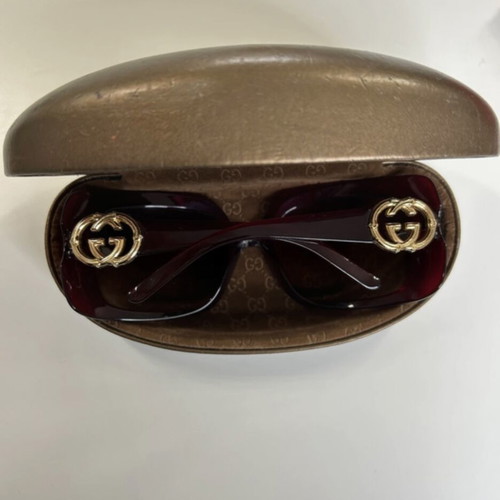 Gucci sunglasses used with case