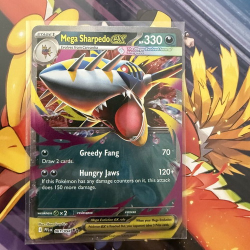Mega Sharpedo ex 061/094 Pokemon card
