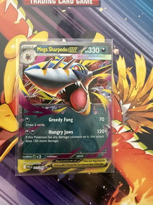 Mega Sharpedo ex 061/094 Pokemon card
