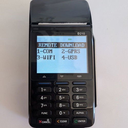 PAX D210 mobile payment terminal like new