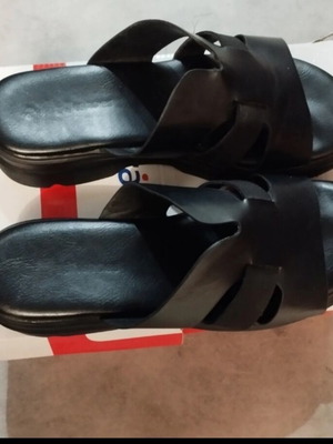 Zak slippers size 40, like new, black