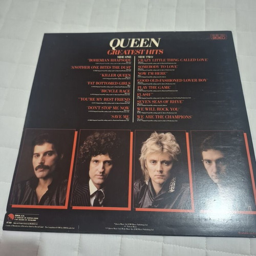 Queen Greatest Hits 1981 original vinyl like new