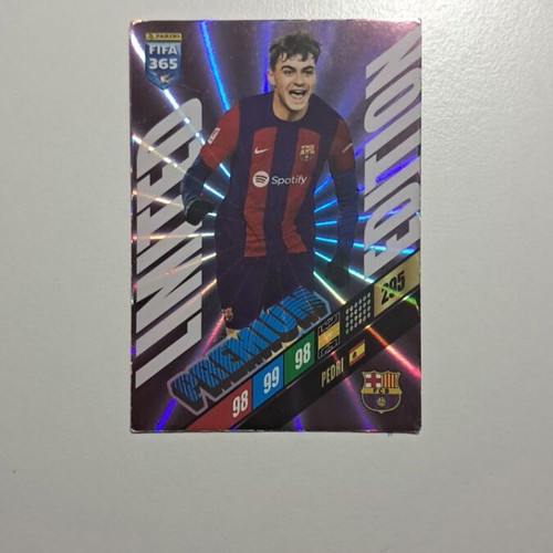 Pedri Limited Edition Premium 2024 card like new