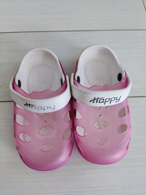 Sliders children's slippers size 30 pink like new