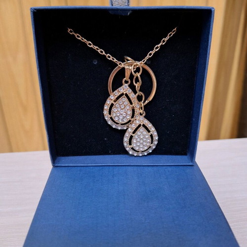 Gift set necklace and keychain new