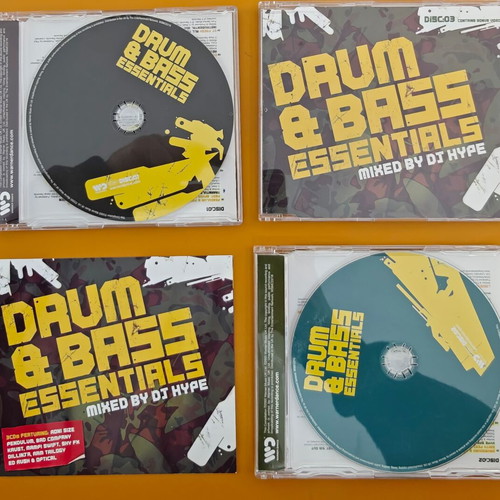 Drum & Bass Essentials 3CD like new, collectible set