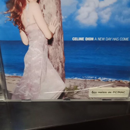 Celine Dion A New Day Has Come CD used, blues