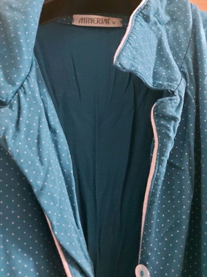 Minerva nursing nightgown long-sleeve, like new, cotton, size M