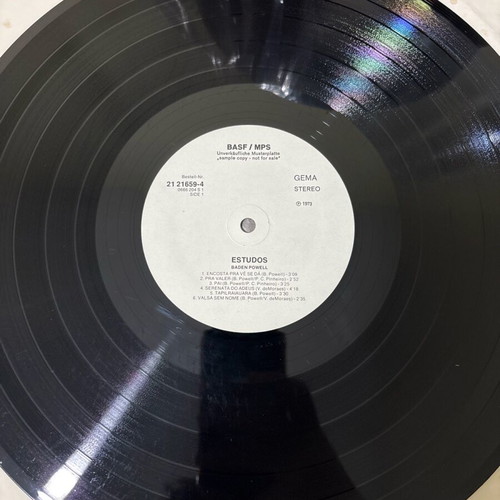 Baden Powell vinyl record used, jazz