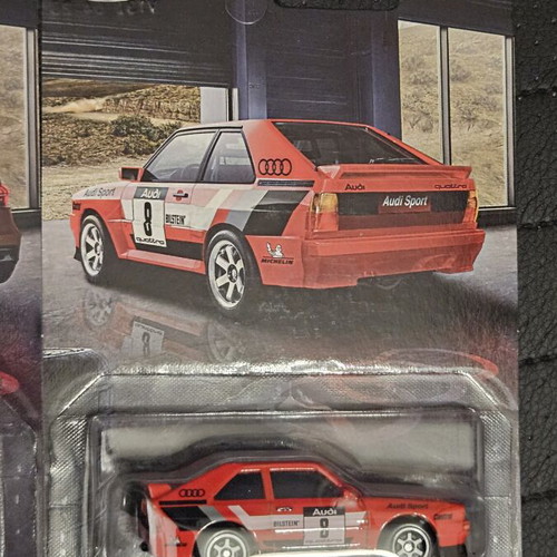 Hot Wheels Silver Series Audi 5-Pack Collection with Chase '84 Audi Quattro Sport
