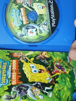 Spongebob Globs of Doom PlayStation 2 like new, original game