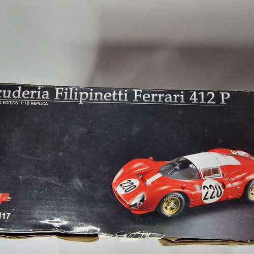 GMP Scuderia Filipinetti Ferrari 412P Metal Model 1:18 New